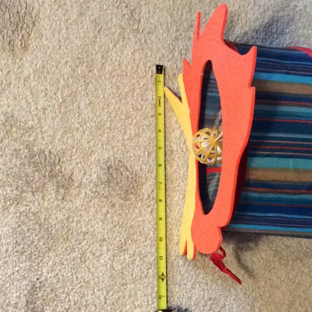 FINAL SALE PRICE Cat or Small Dog Play Tunnel with Attached Ball